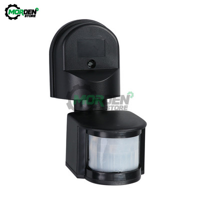 Senzor de mișcare cu LED AC 110-240V Detector de mișcare PIR cu infraroșu automat Cronometru montat pe perete Senzor de tensiune în aer liber Comutator de lumină