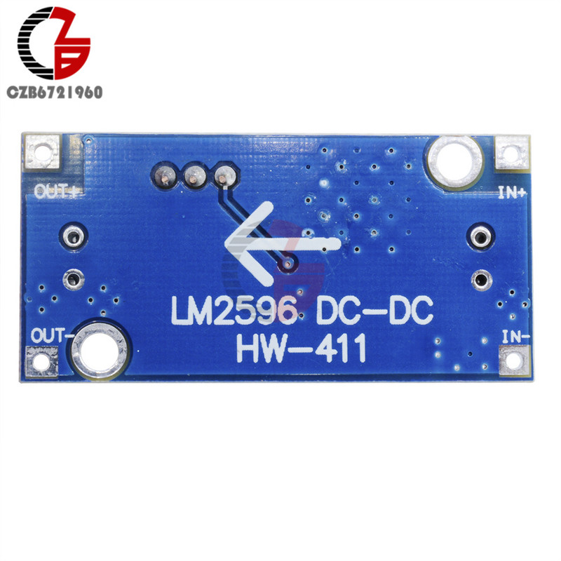 10 buc DC-DC Step Down Buck Converter Modul LM2596 3.2V-40V la 1.25V-35V Regulator de tensiune de putere reglabil Transformator descendente