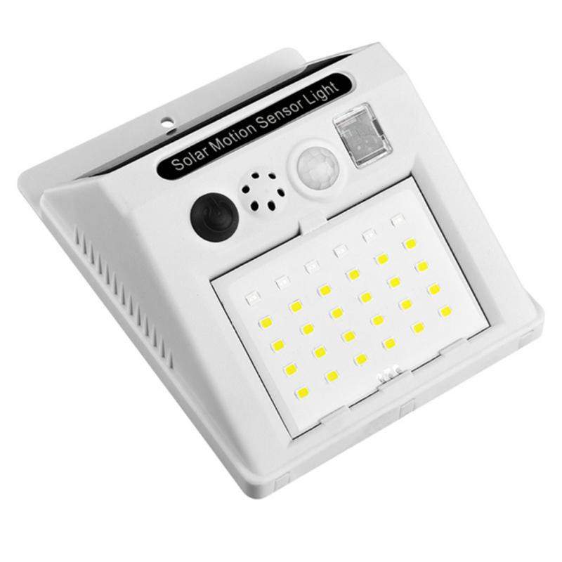1db napelemes osztott fali lámpa mozgásérzékelővel napelemes világítás kültéri napelemes lámpa vízálló kültéri fali lámpa, LED