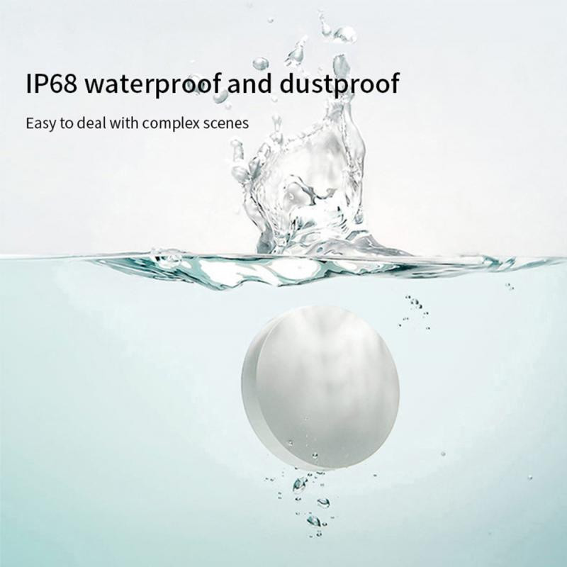 CORUI Zigbee Smart Life/TUYA vízérzékelő valós idejű észlelés DC3V CR2032 Elem szükséges Hub Csak a Tuya Gateway-hez alkalmazható