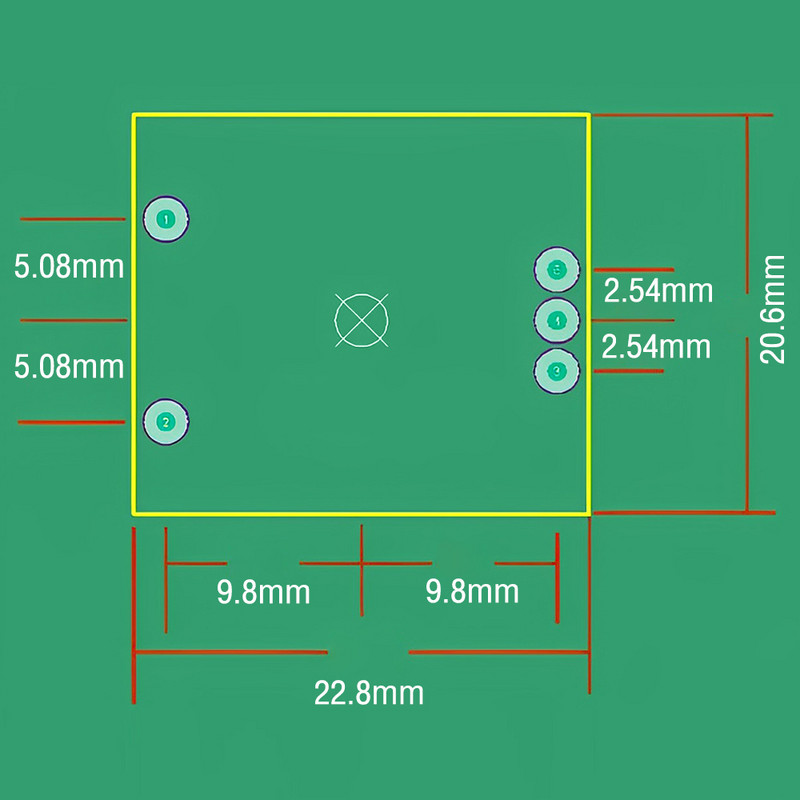 DC-DC leléptető tápegység modul feszültségátalakító DC 7V-28V DC 5V 9V 12V 15V pozitív negatív kettős kimenet