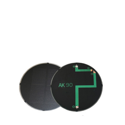 Kerek 150 mm-es napelem panel 5V 6V 12V mini kis PET forma akkumulátoros telefontöltő világító lámpa epoxi tábla polikristályos