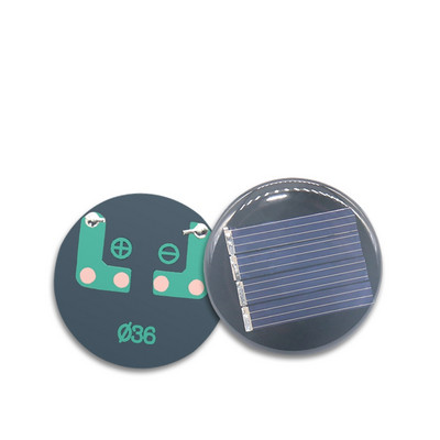 Kerek 150 mm-es napelem panel 5V 6V 12V mini kis PET forma akkumulátoros telefontöltő világító lámpa epoxi tábla polikristályos