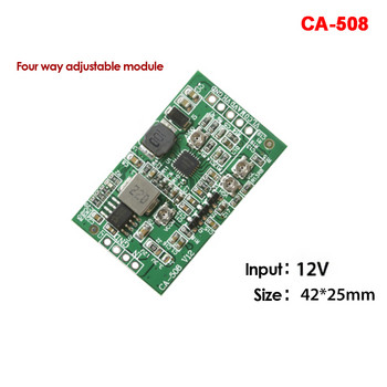 CA-408 CA-508 3.3V 5V 12V Boost Board Module VGL VGH VCOM AVDD 4 Channel Adjustable Step-up LCD TCON Module