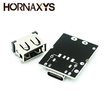 10 бр. 5V 2A Type-C USB Boost Converter Step-Up Power Module Защитна платка за зареждане на литиева батерия LED дисплей USB за DIY Ch