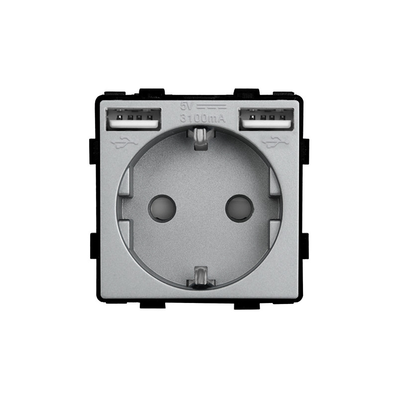 Bingoelec Balts melns pelēks zelta stikls Panelis Sienas Slēdzis ES Francija Apvienotā Karaliste Barošanas ligzda USB Type-C TV RJ45 Modulis DIY