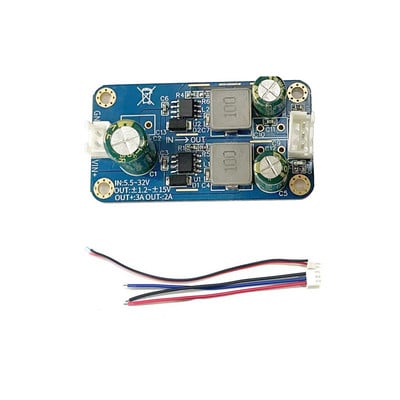 5-32V až ±3,3V5V/9V12V15V TPS5430 Jednoduchý napájací zdroj pre kladný a záporný modul pre príslušenstvo elektrického náradia