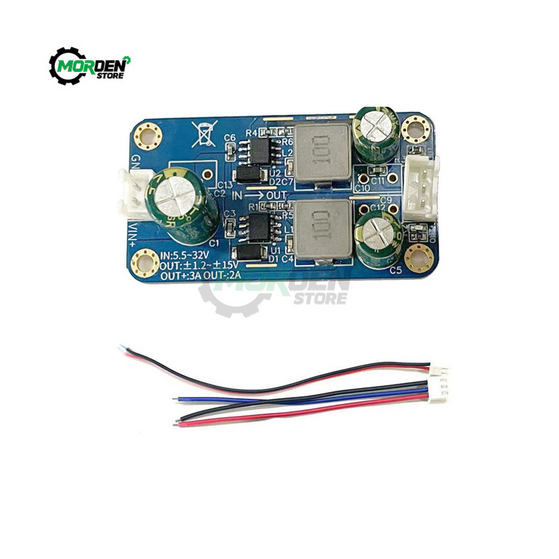 5-32V až ±3,3V5V/9V12V15V TPS5430 Jednoduchý napájací zdroj pre kladný a záporný modul pre príslušenstvo elektrického náradia