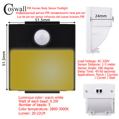 COSWALL L1 sorozat függőleges fekete szálcsiszolt alumínium panel fali kapcsoló EU francia aljzat HDMI-kompatibilis USB TV RJ45 modulok barkácsolás