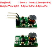 mini méretű 2A DC DC Buck Converter 3,3-5,5-3,3 V modul Step Down Feszültségszabályozó modul Cserélje ki az ams117-3,3