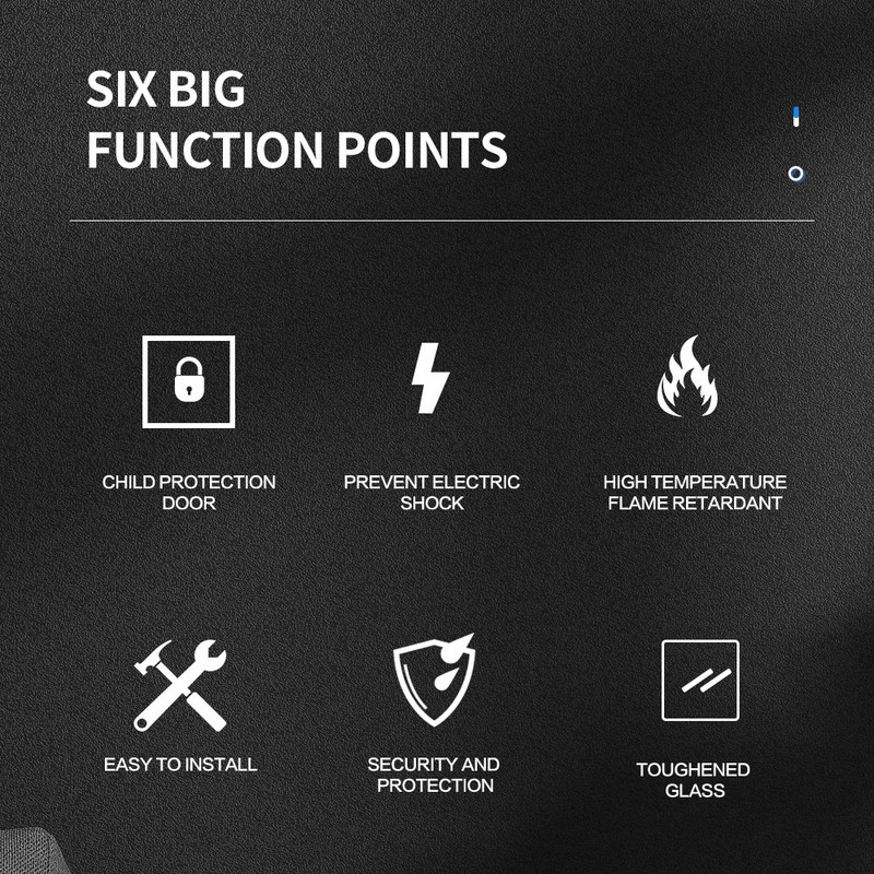 Priză RJ45 de perete Internet Eu/UK CAT5 Rețea Port pentru computer Mufă curent slabă Priză de acasă Rj45 Cristal Sticlă securizată 86mm*86mm