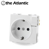 S sorozat- EU tápcsatlakozó funkció modul aljzat kapcsolóval DIY aljzat tartozékok ingyenes kombináció fehér 250V 16A Európa