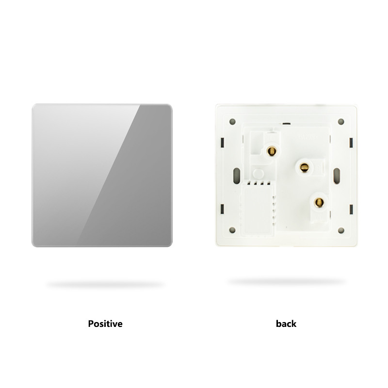 Avoir elektromos aljzatok fali csatlakozóaljzat arany szürke fehér fekete kristályüveg panel EU francia szabványos tápcsatlakozó 86 típus 220 V