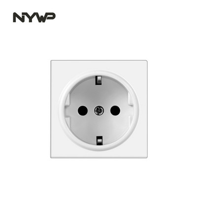 Nástenný modul NYWP pre domácich majstrov, európsky štandard, biely panel, zásuvka, vypínač, tlačidlo, funkcia, bezplatná kombinácia