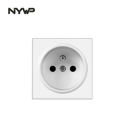 Nástenný modul NYWP pre domácich majstrov, európsky štandard, biely panel, zásuvka, vypínač, tlačidlo, funkcia, bezplatná kombinácia