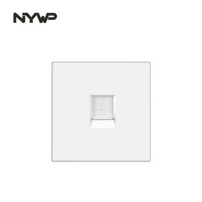 Nástenný modul NYWP pre domácich majstrov, európsky štandard, biely panel, zásuvka, vypínač, tlačidlo, funkcia, bezplatná kombinácia