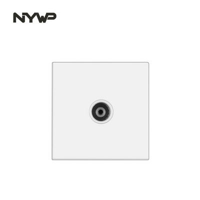 Nástenný modul NYWP pre domácich majstrov, európsky štandard, biely panel, zásuvka, vypínač, tlačidlo, funkcia, bezplatná kombinácia