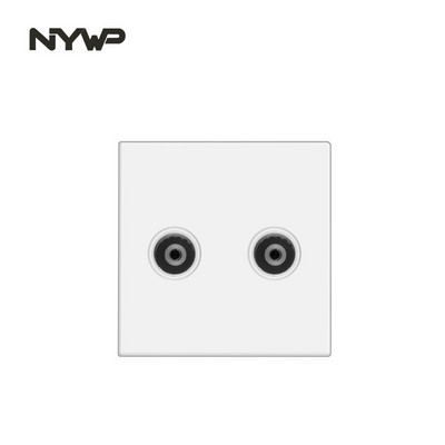 Nástenný modul NYWP pre domácich majstrov, európsky štandard, biely panel, zásuvka, vypínač, tlačidlo, funkcia, bezplatná kombinácia