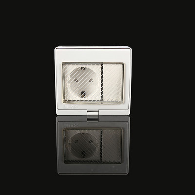 Avoir IP55 EU standard veekindel tolmukindel välise seina pistikupesa lüliti väljalaskeava ilmastikukindel pistikupesa