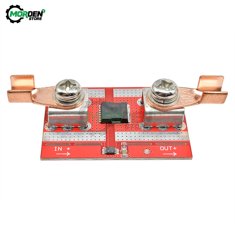 50A 12V 24V 36V ovládače Vysokonapäťový ideálny diódový ovládač Nabíjanie solárnej batérie Ochranná doska proti spätnému toku DC 9V-45V