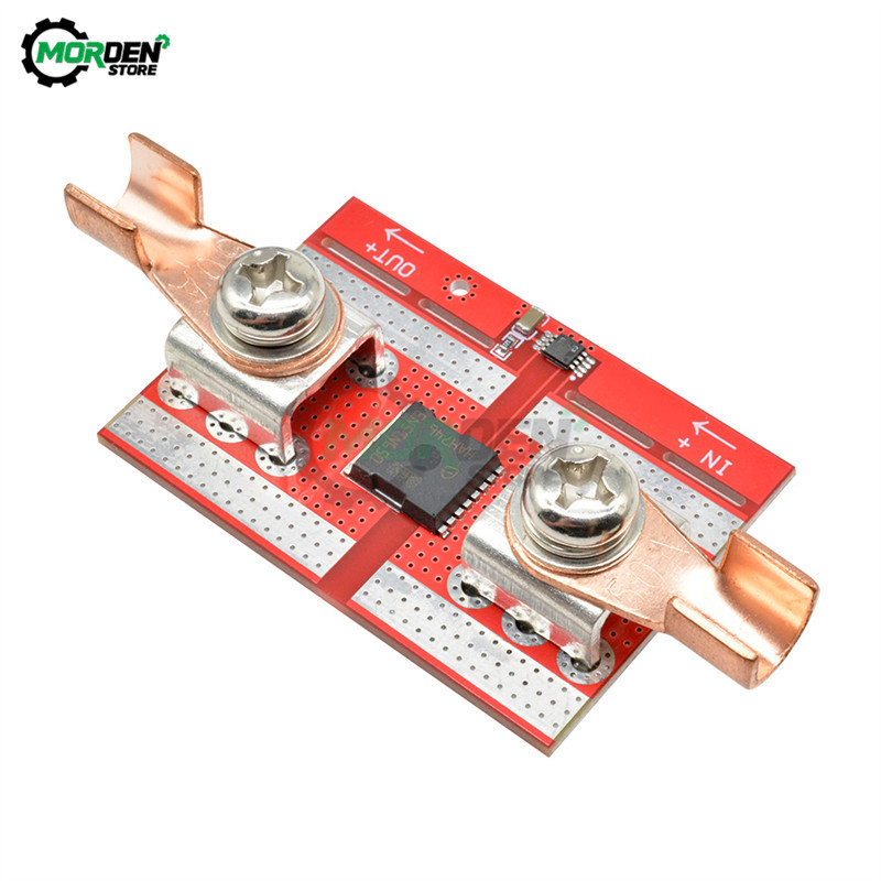 50A 12V 24V 36V ovládače Vysokonapäťový ideálny diódový ovládač Nabíjanie solárnej batérie Ochranná doska proti spätnému toku DC 9V-45V