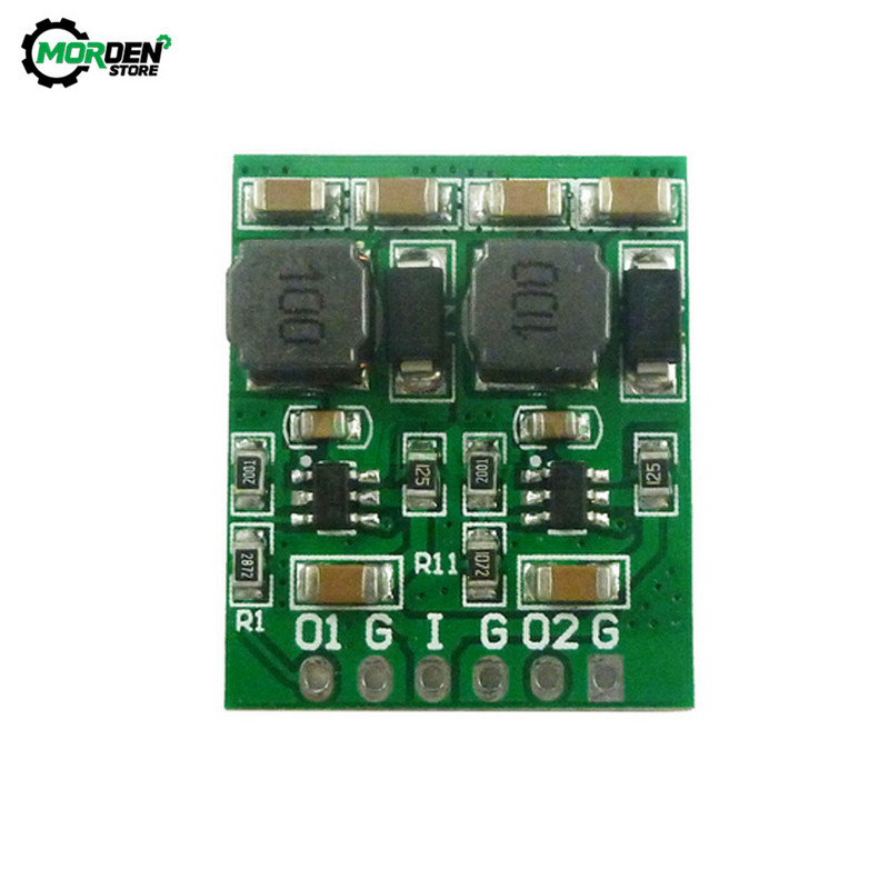 DC DC Step-Down Buck átalakító kártya 10 W 2 csatornás több kapcsoló modul 3,3 V 5 V 12 V kettős kimeneti kártya tápegység