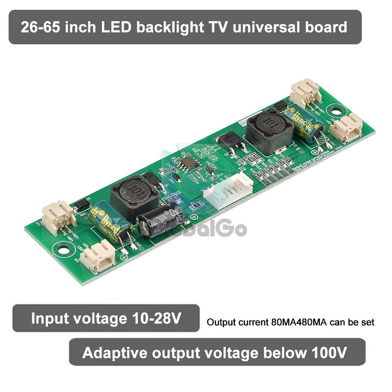 LED TV háttérvilágítás kártya CA-266S 32-65 hüvelykes LED univerzális inverter 80-480mA állandó áramú kártya