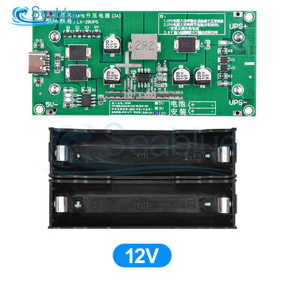 Modul de încărcare a bateriei cu litiu de tip C 15W 3A 18650 DC-DC Step Up Booster Încărcare rapidă UPS Sursă/Convertor 5V 9V 12V