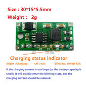 0,5A/1A/2A viacčlánkový synchrónny nabíjací modul pre Li-Ion batérie DC 5-23V až 4,2V 8,4V 12V pre dosku lítiových batérií 18650 3,7V 7,4V