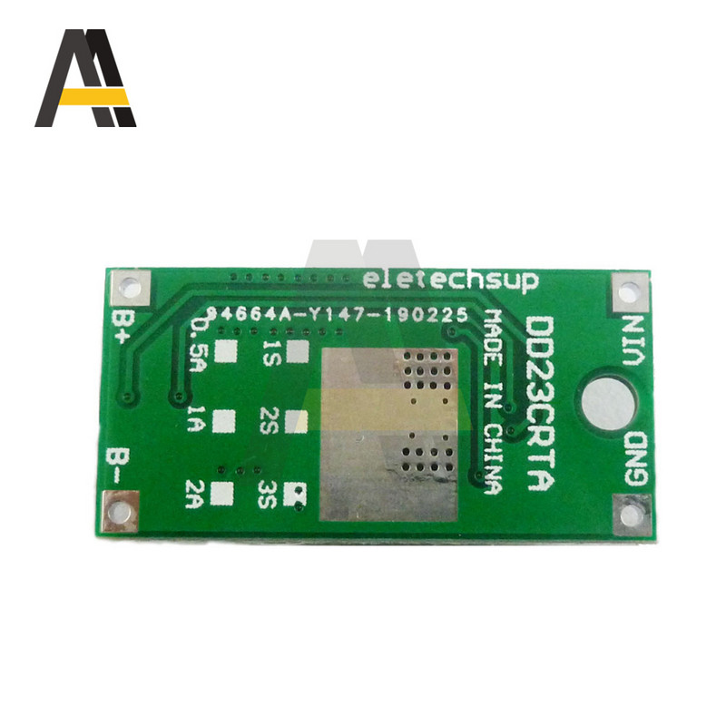 0,5A/1A/2A viacčlánkový synchrónny nabíjací modul pre Li-Ion batérie DC 5-23V až 4,2V 8,4V 12V pre dosku lítiových batérií 18650 3,7V 7,4V