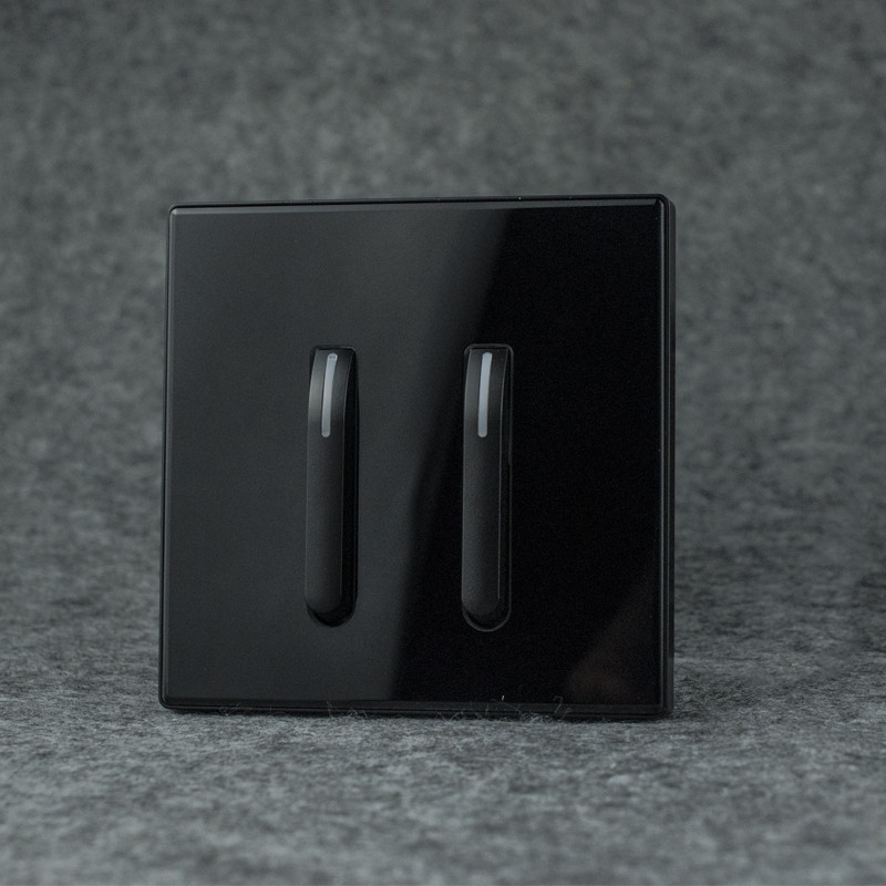 Avoir πρίζα τοίχου Μαύρο γυάλινο πάνελ Τυπική δορυφορική τηλεόραση Δίκτυο RJ45 Πρίζα τηλεφώνου Internet Πρίζα Πρίζα 110V 250V