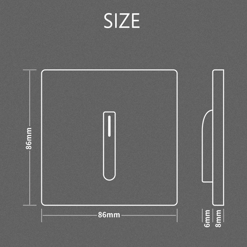 Avoir πρίζα τοίχου Μαύρο γυάλινο πάνελ Τυπική δορυφορική τηλεόραση Δίκτυο RJ45 Πρίζα τηλεφώνου Internet Πρίζα Πρίζα 110V 250V