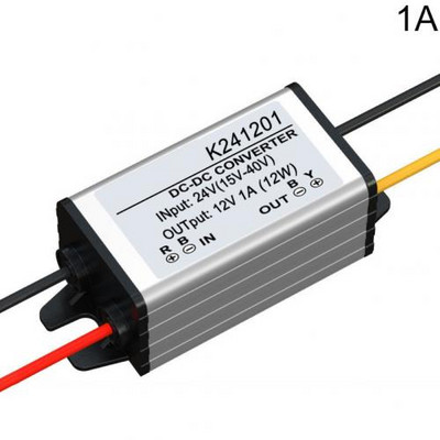 DC/DC 24V kuni 12V toitemuundur DC-DC Buck-muundur toitemoodul veekindel toiteallika muunduri adapteri toiteregulaator