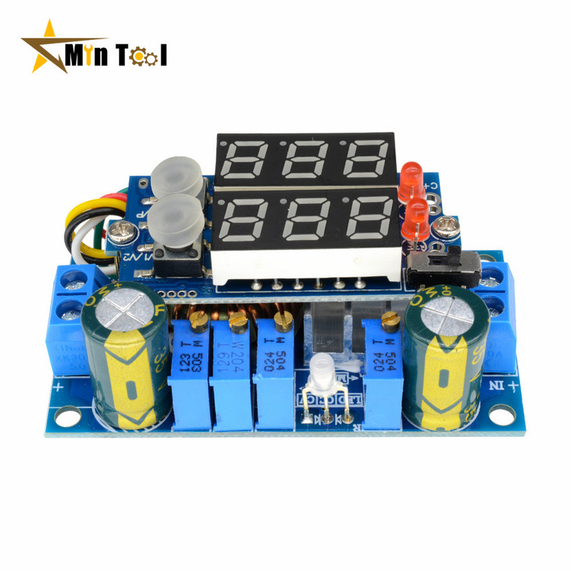 6V-36V DC-DC CC/CV 5A MPPT Saules paneļa kontrolieris Step Down lādētāja modulis LED Neizolēts Buck vadības paneļa barošanas avots