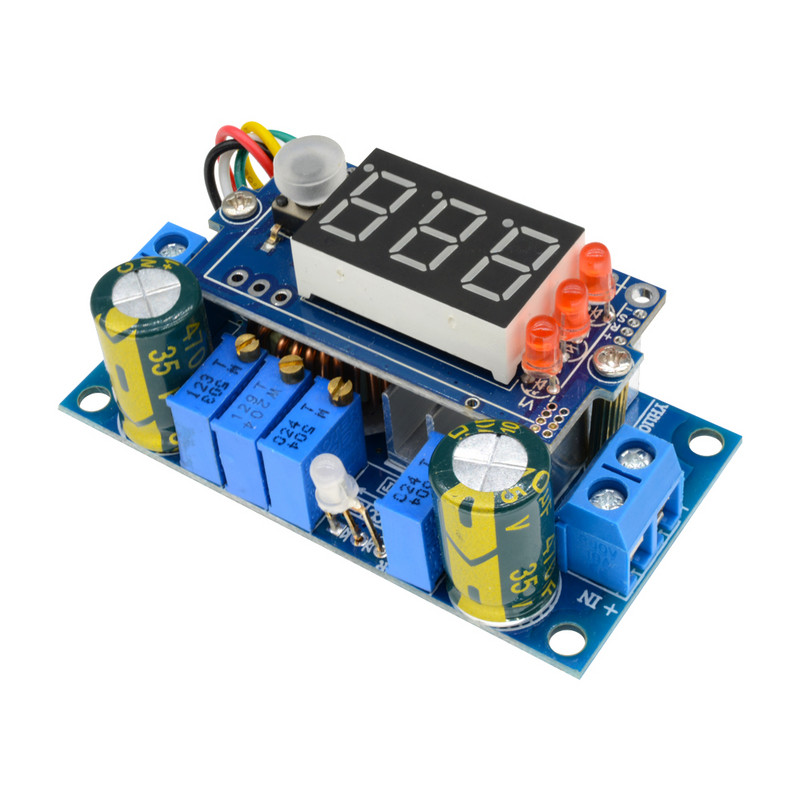 6V-36V DC-DC CC/CV 5A MPPT Saules paneļa kontrolieris Step Down lādētāja modulis LED Neizolēts Buck vadības paneļa barošanas avots
