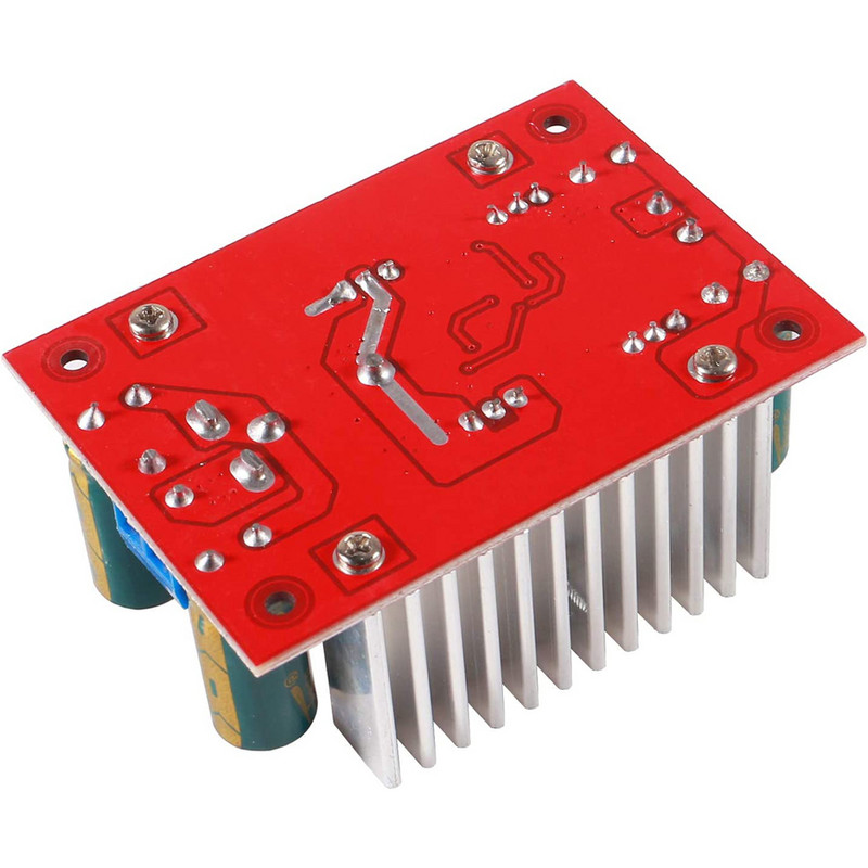 Nuolatinės srovės 400 W 15 A keitiklio nuolatinės srovės maitinimo šaltinio LED tvarkyklė nuo 8,5–50 V iki 10–60 V įtampos įkroviklio žingsnio padidinimo modulis