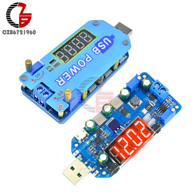 15 W 2A DC-DC USB reguleeritav toitepinge regulaator 5 V kuni 3,3 V 12 V 24 V 30 CC CV Step Up Down Buck Boost Converter Adapter