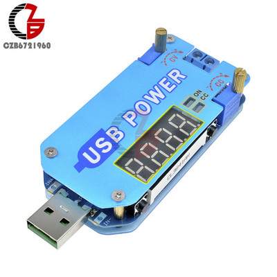 15W 2A DC-DC USB állítható tápfeszültség szabályozó 5V – 3.3V 12V 24V 30 CC CV Step Up Down Buck Boost Converter adapter