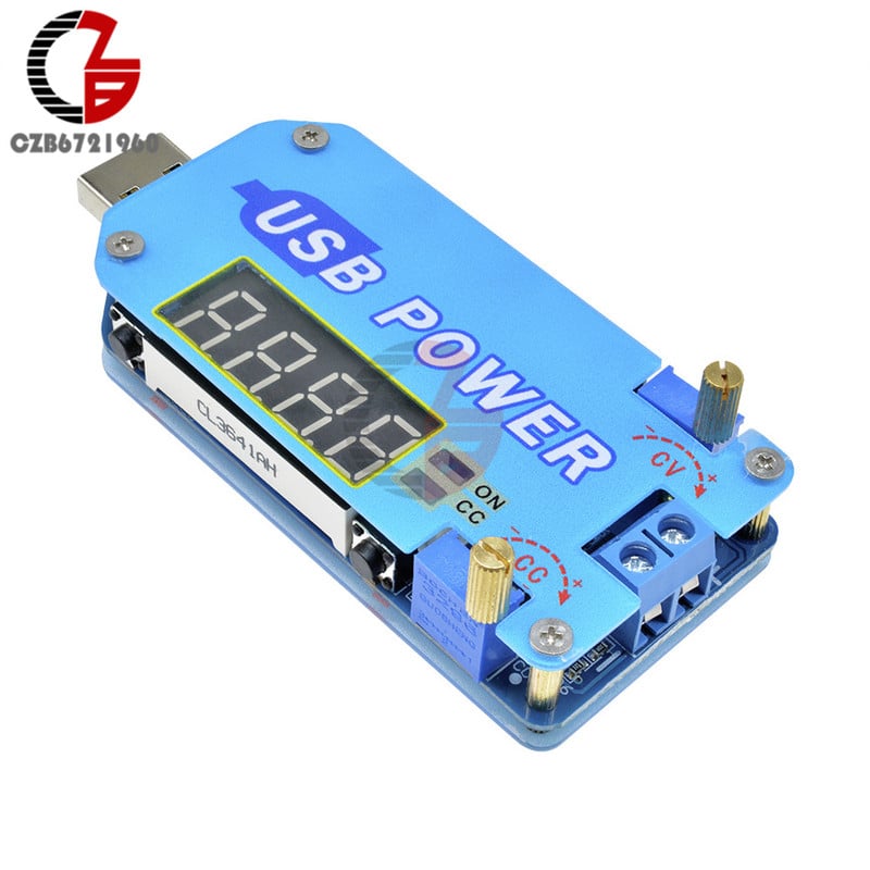 15W 2A DC-DC USB állítható tápfeszültség szabályozó 5V – 3.3V 12V 24V 30 CC CV Step Up Down Buck Boost Converter adapter