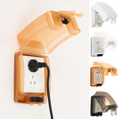 Priehľadná vodotesná zásuvka, kryt elektrickej zástrčky, 86 typov zásuviek, ochrana zásuviek, ochranná skrinka spínača