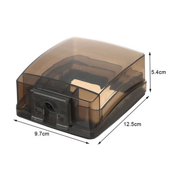 Прозрачен водоустойчив захранващ контакт Кутия за пръскане Капак за електрически щепсел 86 тип гнезда Протектор за контакт Защитна кутия за превключвател
