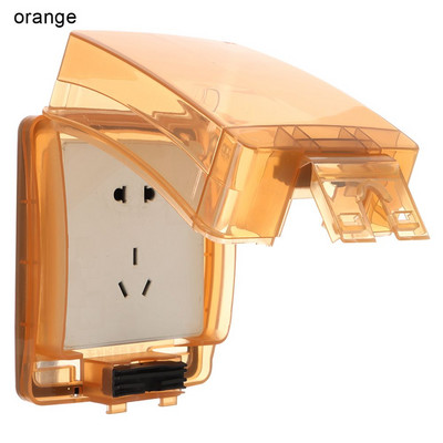Priehľadná vodotesná zásuvka, kryt elektrickej zástrčky, 86 typov zásuviek, ochrana zásuviek, ochranná skrinka spínača