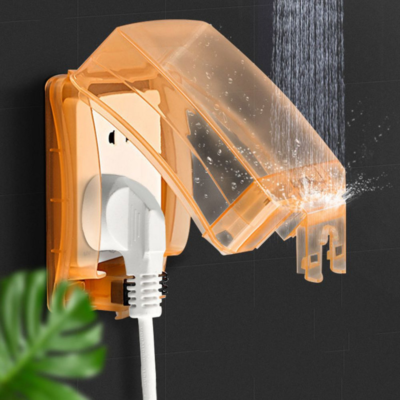 Priehľadná vodotesná zásuvka, kryt elektrickej zástrčky, 86 typov zásuviek, ochrana zásuviek, ochranná skrinka spínača