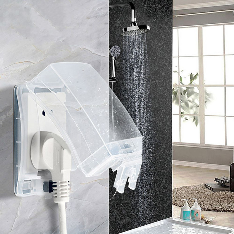 Priehľadná vodotesná zásuvka, kryt elektrickej zástrčky, 86 typov zásuviek, ochrana zásuviek, ochranná skrinka spínača