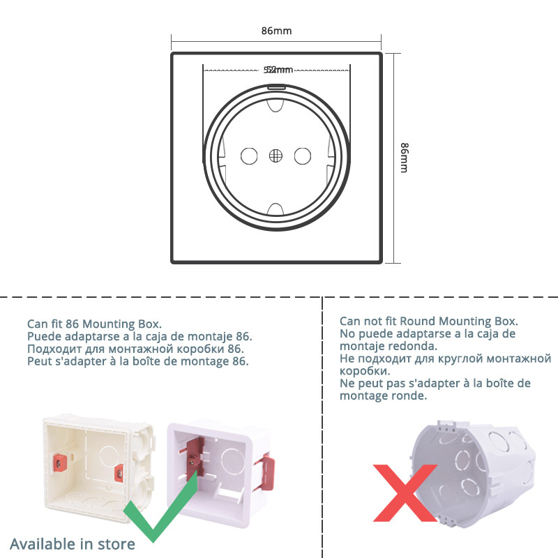 Coswall melns / sudrabaini pelēks matēts alumīnija panelis franču poļu sienas strāvas kontaktligzda, iezemēta ar bērnu aizsardzības slēdzeni
