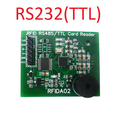 RS485 TTL232 UART 13.56MHz RFID UID IC kártyaolvasó