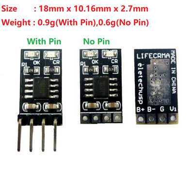 1A 3,2V 3,6V LiFePO4 akumulatoram paredzētais uzlādes modulis Li polimēru šūnu akumulatora lādētāja ieeja 3,8V 4,2V 4,5V 5V Ebike UPS automašīnai