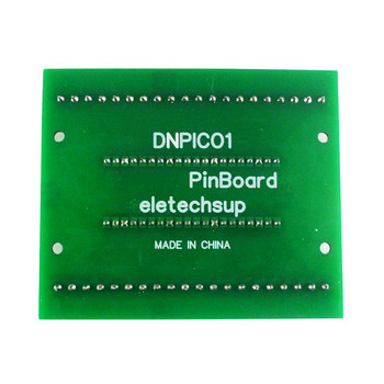 Адаптер за винтов клемен блок за монтаж на DIN шина GPIO разширителен модул за Raspberry Pi Pico RP2040 MCU развойна платка