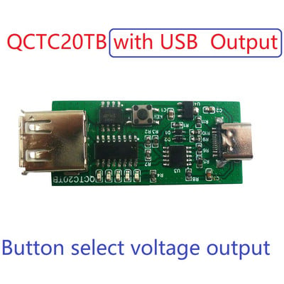 DC 5V 9V 12V 15V 20V DC-DC Conveter Type-C PD2.0 PD3.0 QC2.0 QC3.0 PD2.0 AFC Fast Charge decoy Trigger Module