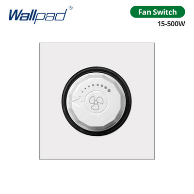 Tapéta Fehér akril panel ezüst szegélyű fali lámpa kapcsoló funkciógombbal, csak barkácsolásmentes kombináció 52*52mm